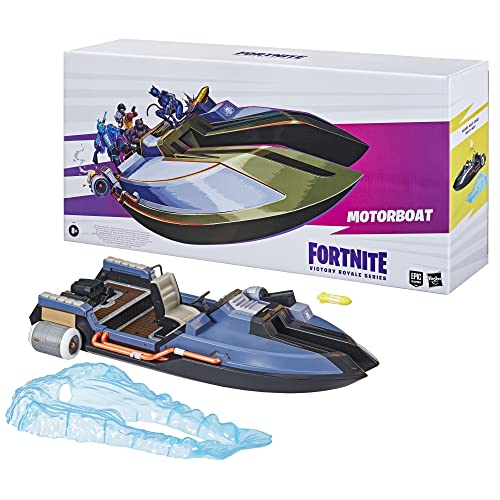 FORTNITE Victory Royale Series Motorboat Deluxe by Hasbro — 19.6-inch Collectible Vehicle