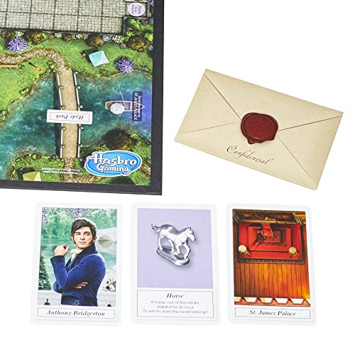 Hasbro Gaming Clue: Bridgerton Edition – 3-6 Players, Ages 17+