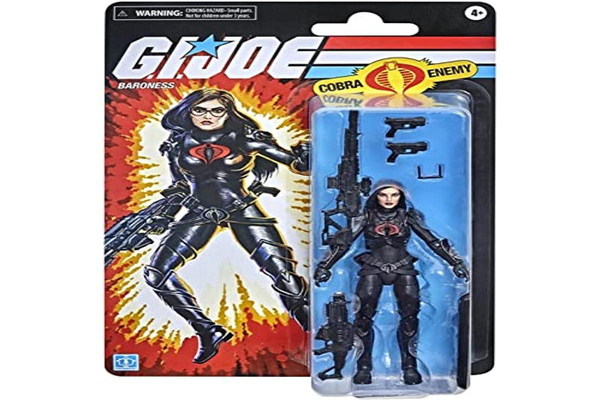 G.I. Joe Classified Series Baroness Action Figure — Hasbro 15 cm Collectible Toy