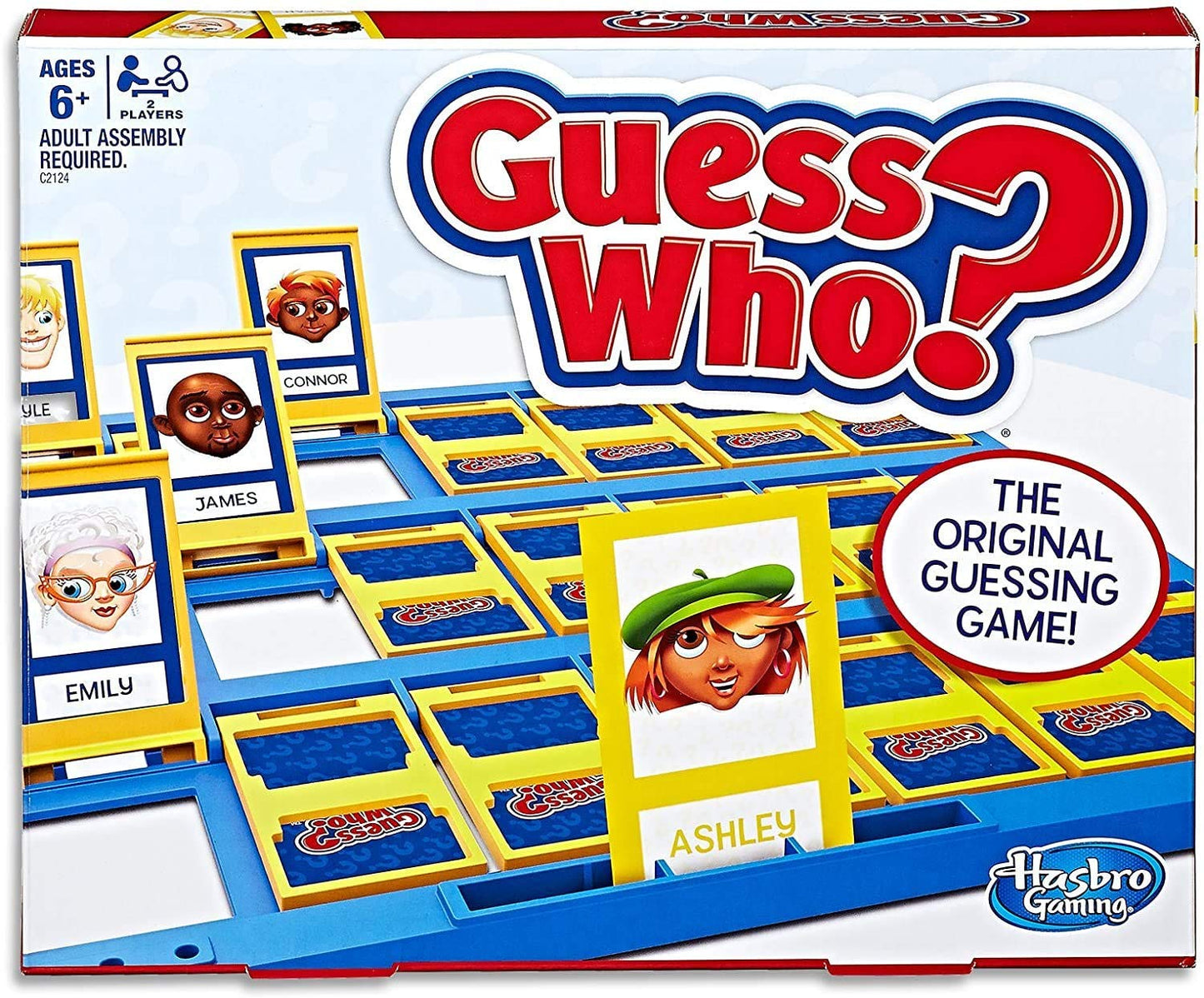 Guess Who? Original Guessing Game – Hasbro Gaming, 2 Players, Ages 6+