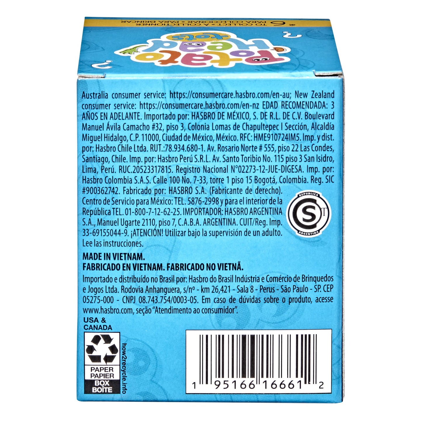 Hasbro Mr Potato Head MPH Sweet Tots – Creative Mix & Match Toy for Toddlers