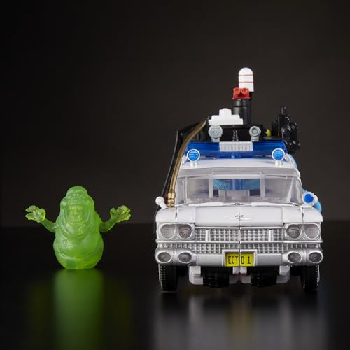 Hasbro Transformers Ghostbusters Ectotron Figure – Ecto-1 Autobot Mash-Up (22-Step Conversion)
