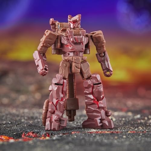 Transformers Legacy United Core Class Infernac Bouldercrash – 3.5-Inch Armorizer Figure | Hasbro