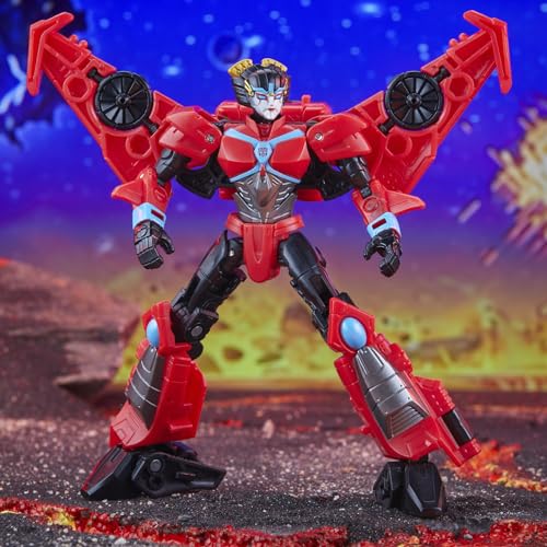 Transformers Legacy United Deluxe Class Cyberverse Universe Windblade 5.5-Inch Action Figure