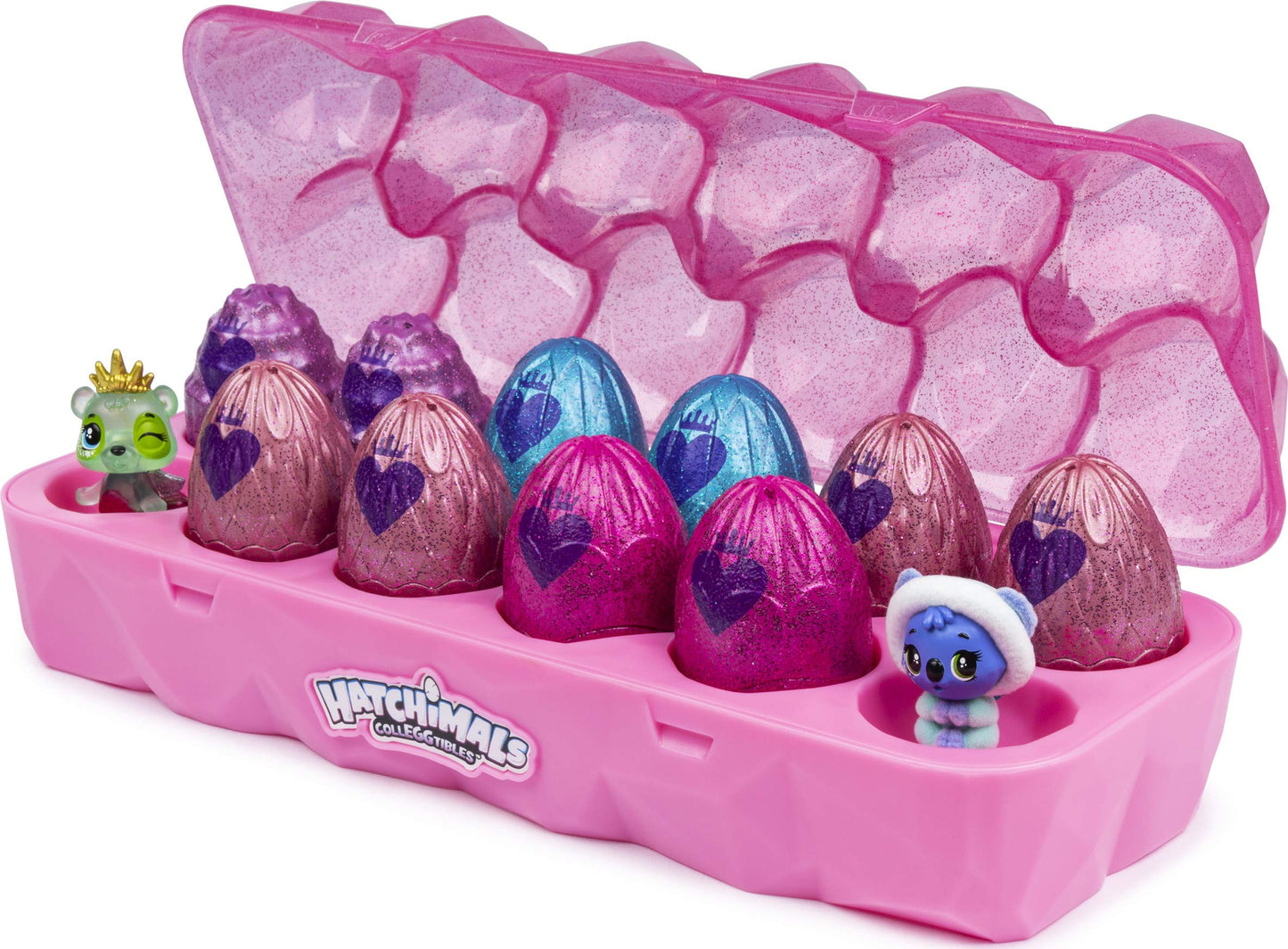 Hatchimals CollEGGtibles Jewelry Box Royal Dozen 12-Pack – 2 Exclusive Characters