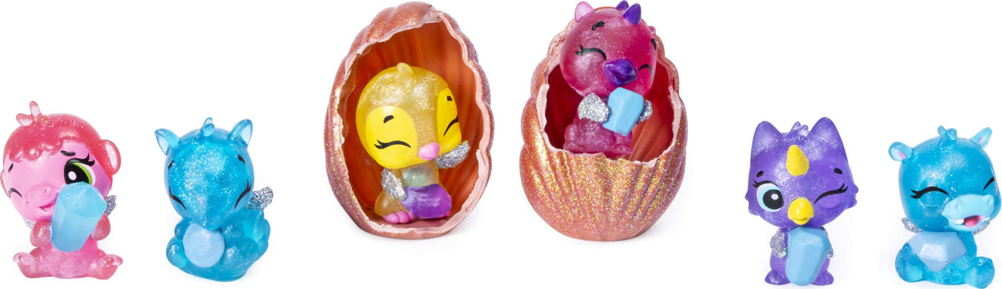 Hatchimals CollEGGtibles Sapphire Springs 6-Pack Shell Carrying Case – Season 5