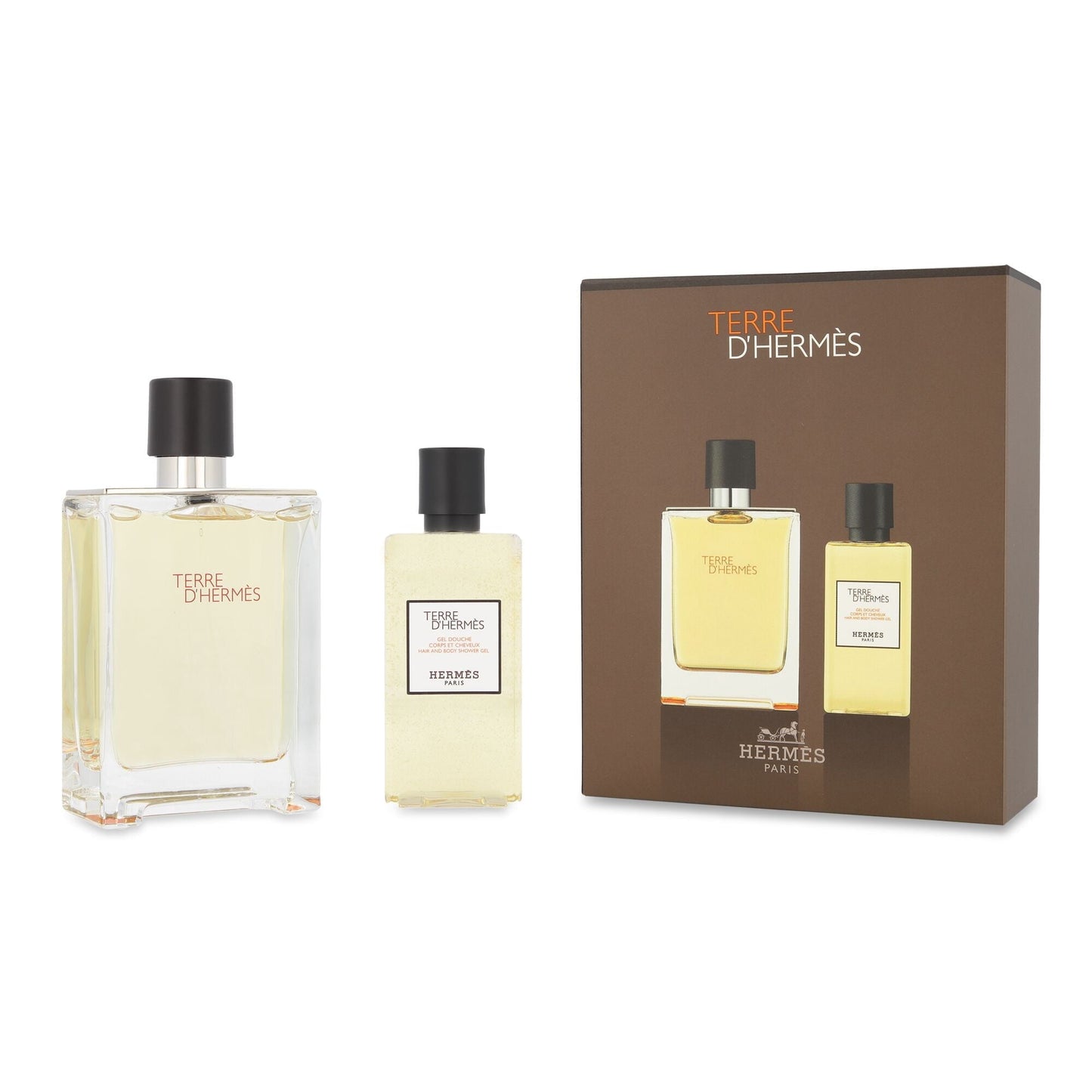 Hermes Terre d'Hermes Gift Set 100ml EDT + 80ml Shower Gel