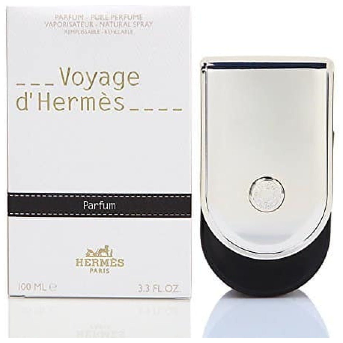 Hermes Voyage d'Hermes Eau de Toilette 100ml Spray - Refillable