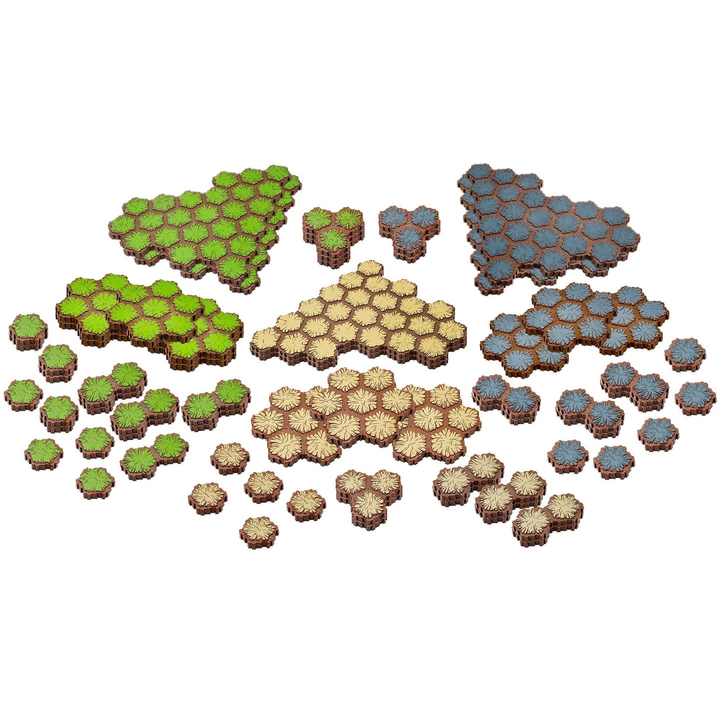 Heroscape: Lands of Valhalla Terrain Expansion – 63 Hex Tiles by Renegade Game Studios