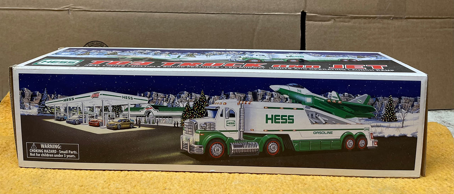 Hess 2010 Truck and Jet Toy - Original Packaging