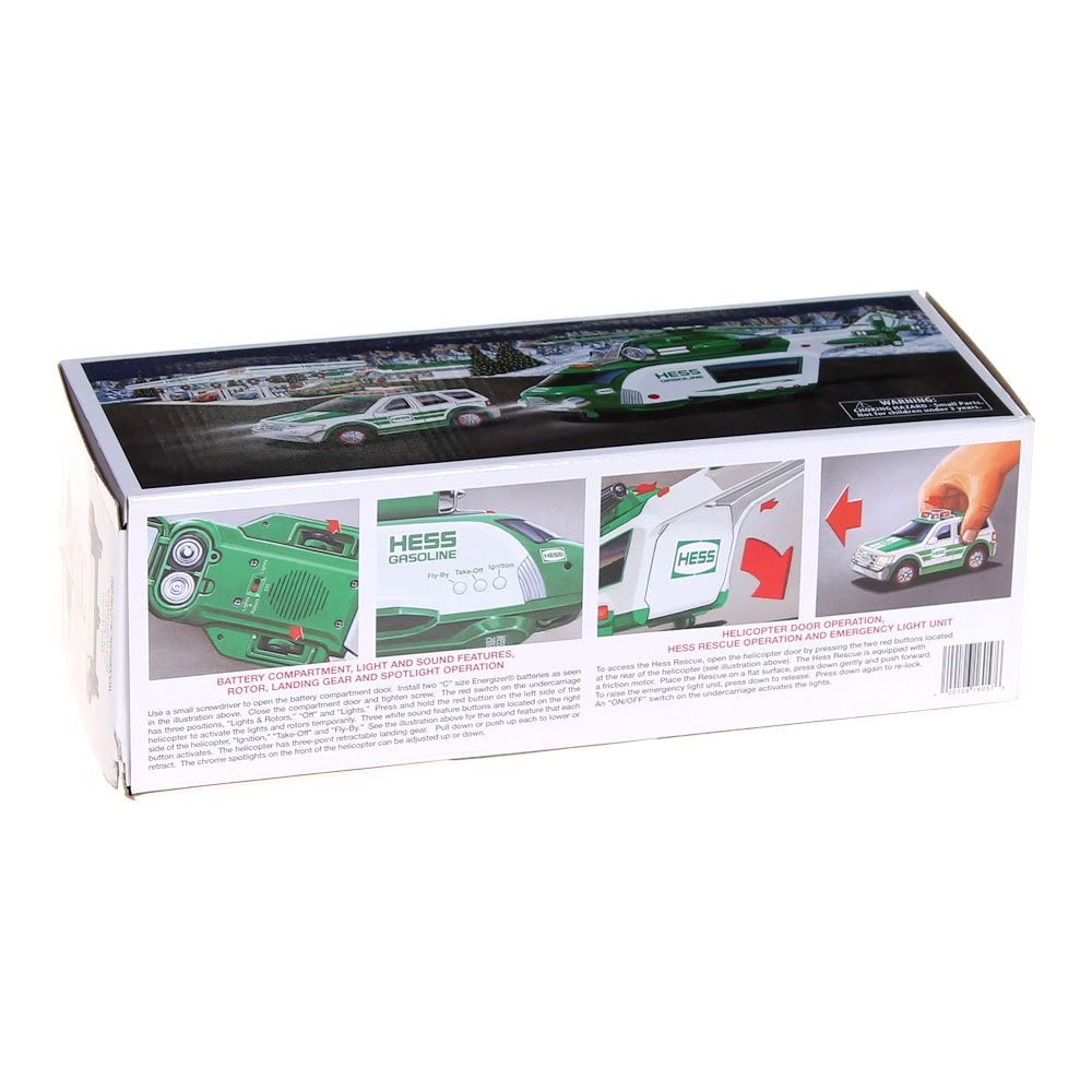Hess 2012 Truck: Helicopter & Rescue Vehicle Playset