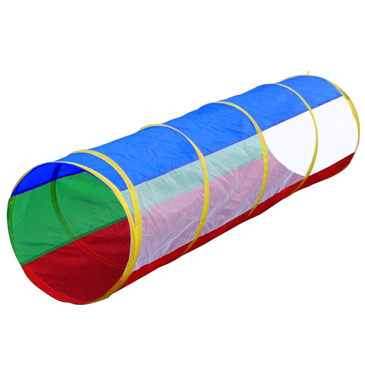 Hide N Side 6ft Crawl Through Play Tunnel – Pop-Up Indoor & Outdoor Tunnel for Kids and Pets