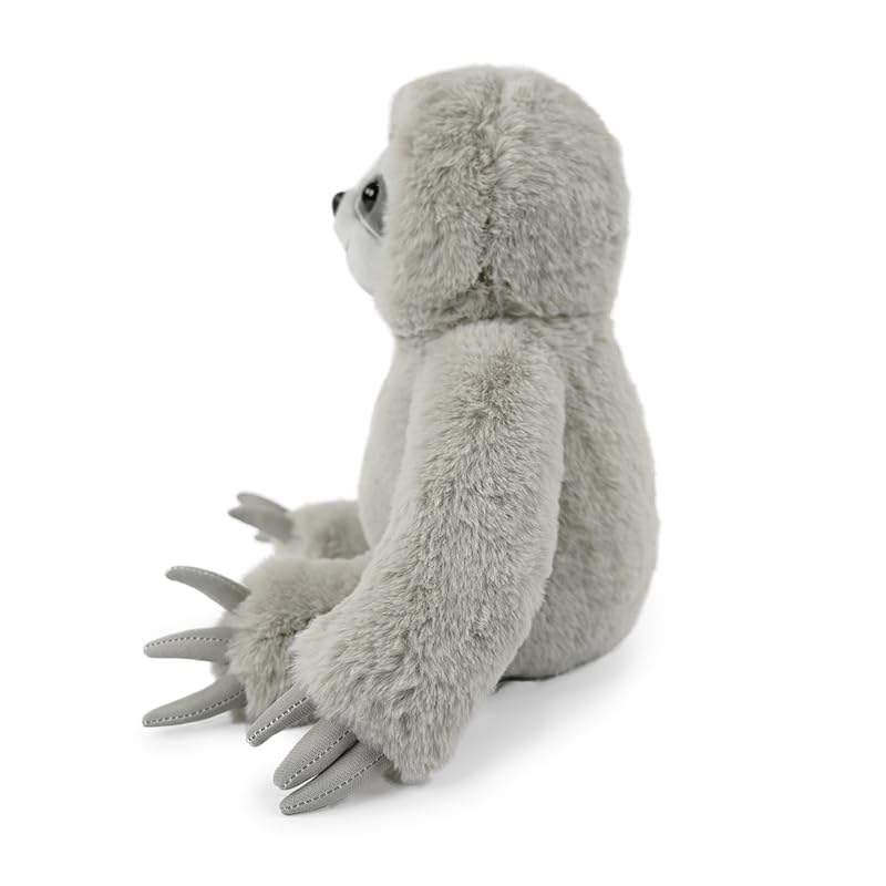Hideekoog Realistic Sloth Stuffed Animal – 15-Inch Plush Toy for Kids