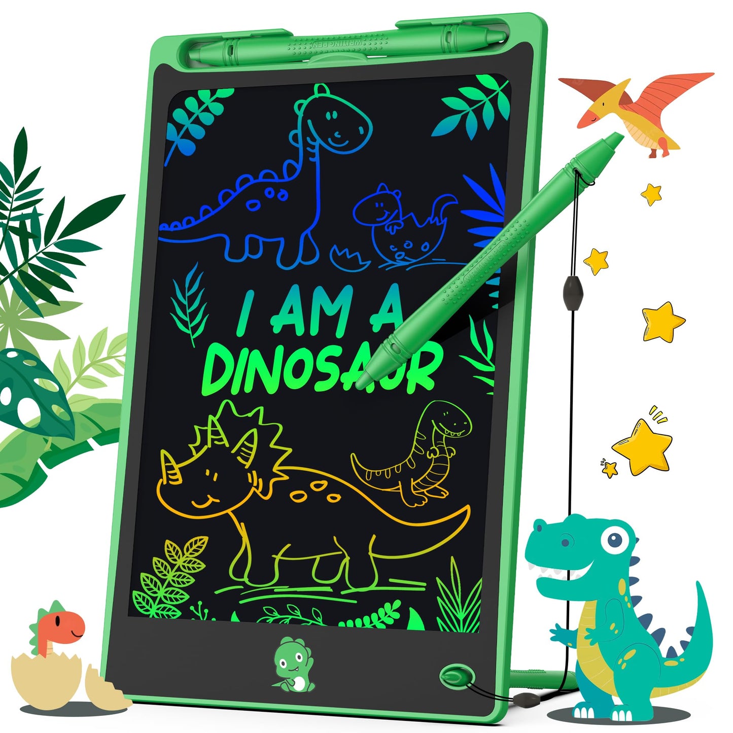 Hockvill 8.8 Inch LCD Writing Tablet for Kids – Doodle Board Travel Toy