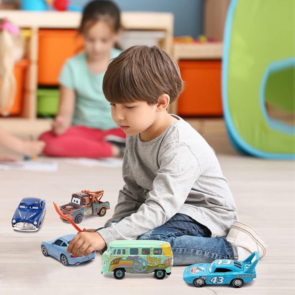 HOMETEAM SP Die-Casting Racers – Durable Alloy Toy Cars in Color Box Packaging, Gift for 3+