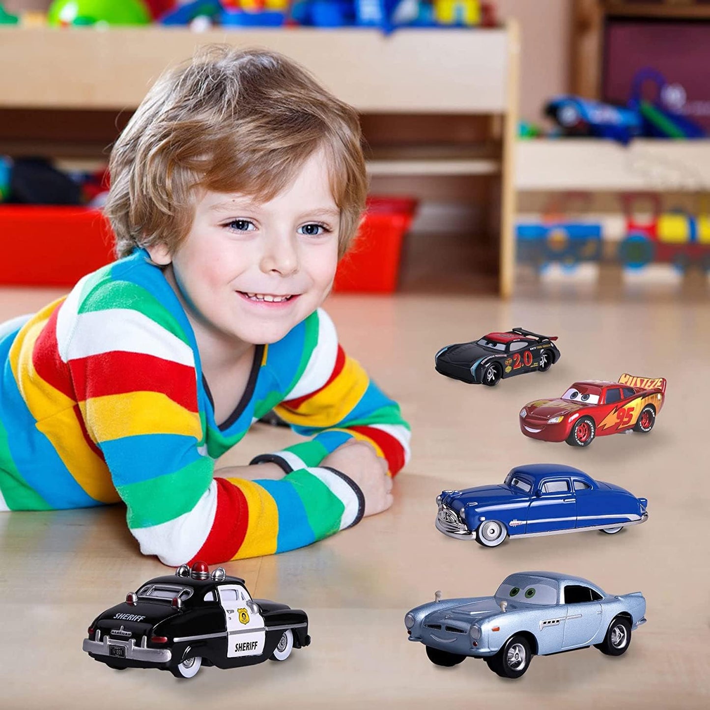 HOMETEAM SP MC Missile Die-Cast Racers – 1:55 Alloy Toy Cars for 3+ Years