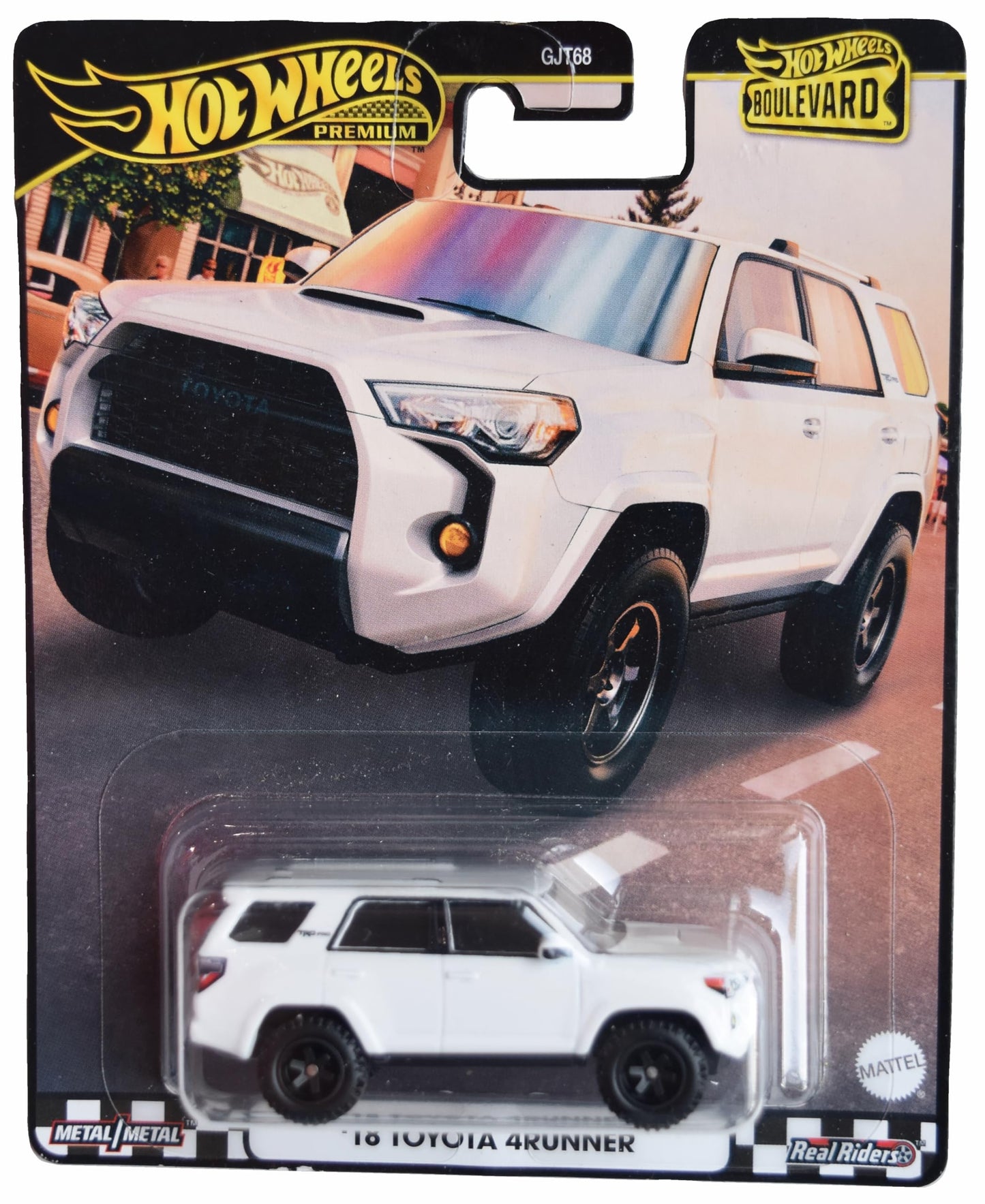 Hot Wheels 18 Toyota 4Runner Boulevard White – 1:64 Die-Cast Model