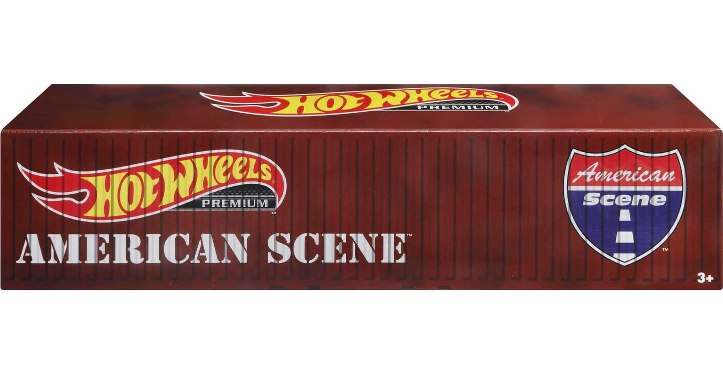 Hot Wheels Premium Car Culture American Scene 5-Pack – 1:64 Scale, Real Riders, Metal/Metal