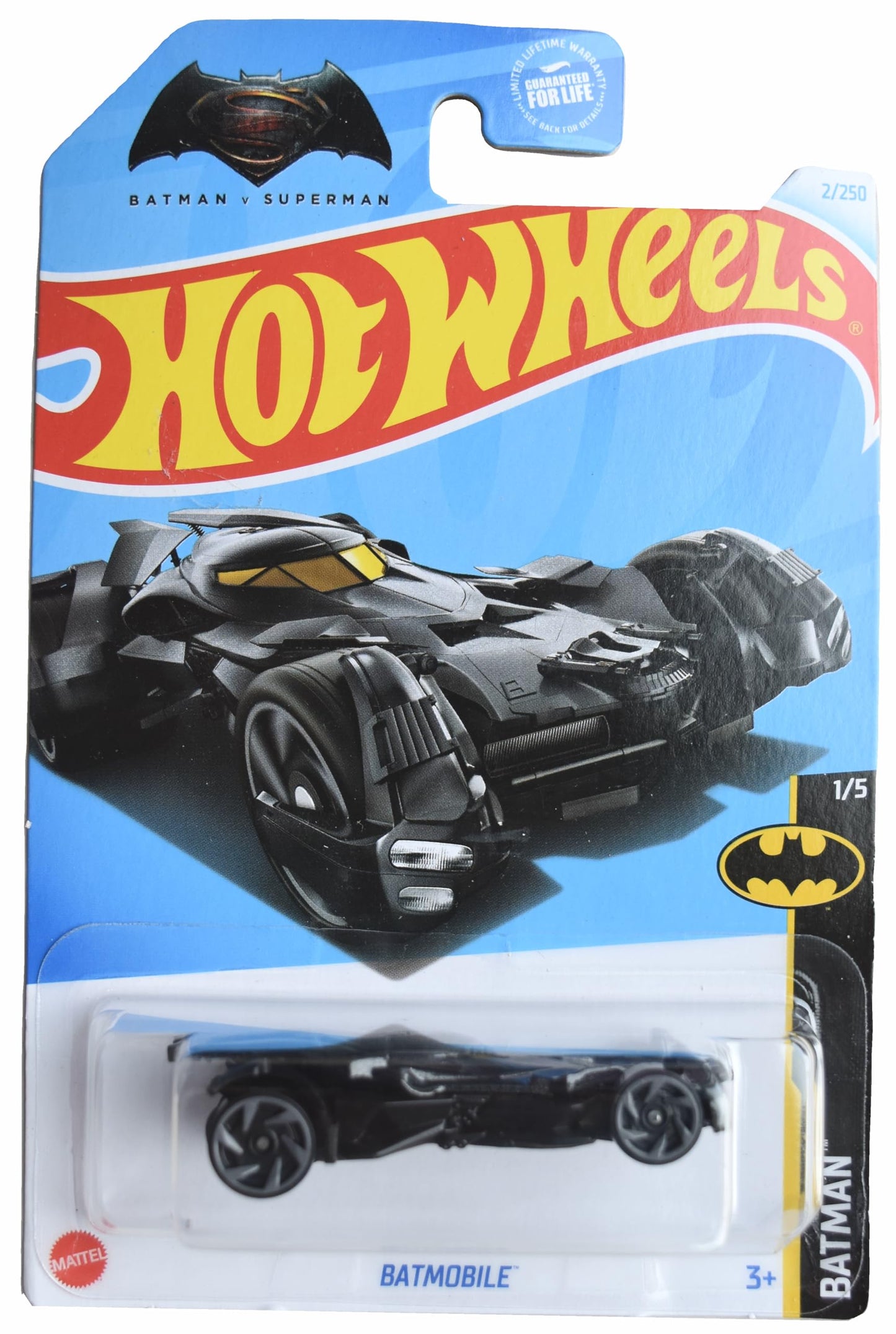 Hot Wheels Batmobile Batman 1/5 Black – Limited Edition 2 of 250