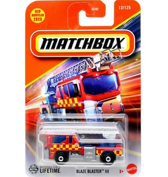 Hot Wheels Blaze Blaster III Firetruck 1:64 Diecast – New for 2025, Edition 13 of 125