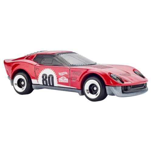 Hot Wheels 80th Anniversary 5-Pack 1:64 Die-Cast Cars | Bone Shaker, Twin Mill, El Segundo Coupe, Custom Otto, Bad to the Blade