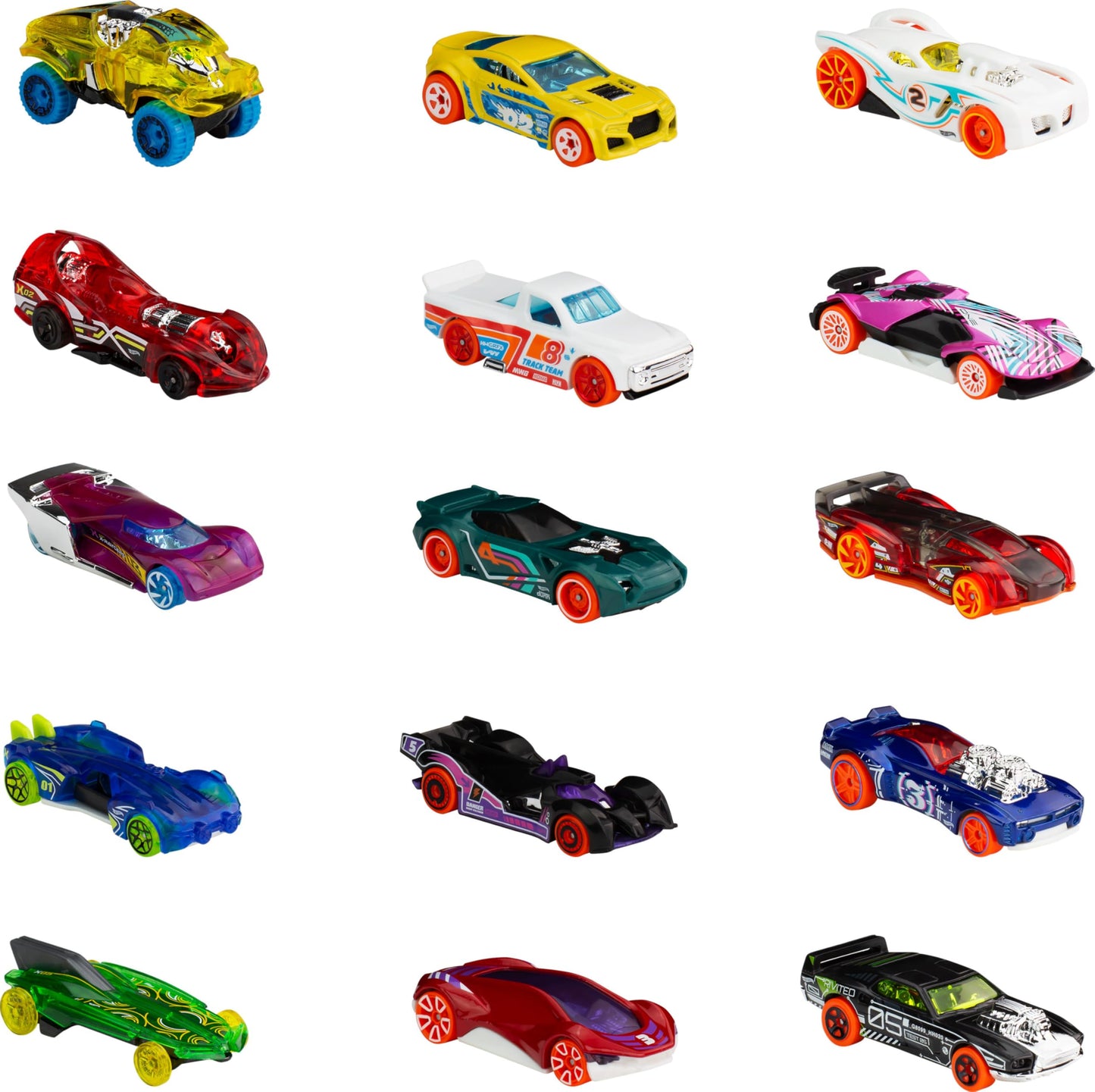 Hot Wheels 5-Pack Bundle — 15 Die-Cast Cars in 3 Themed Sets | 1:64 Scale