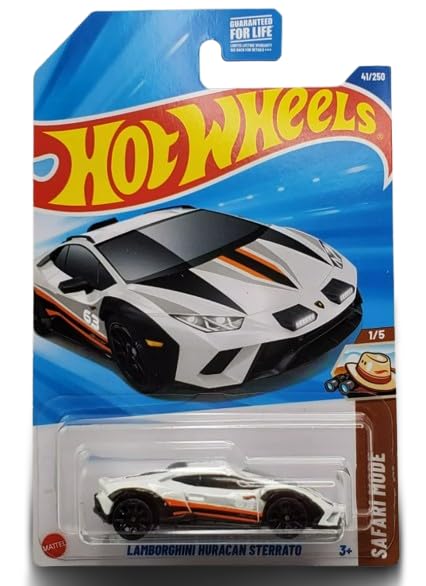 Hot Wheels Lamborghini Huracan Sterrato Safari Ride 1:64 Safari Diecast Car