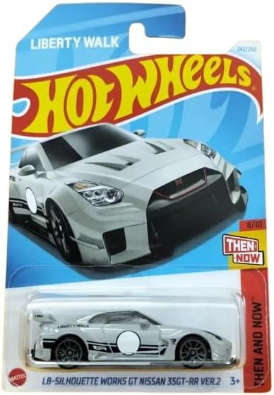 Hot Wheels LB-Silhouette Works GT Nissan 35GT-RR Ver.2 Gray | Then and Now 8/10