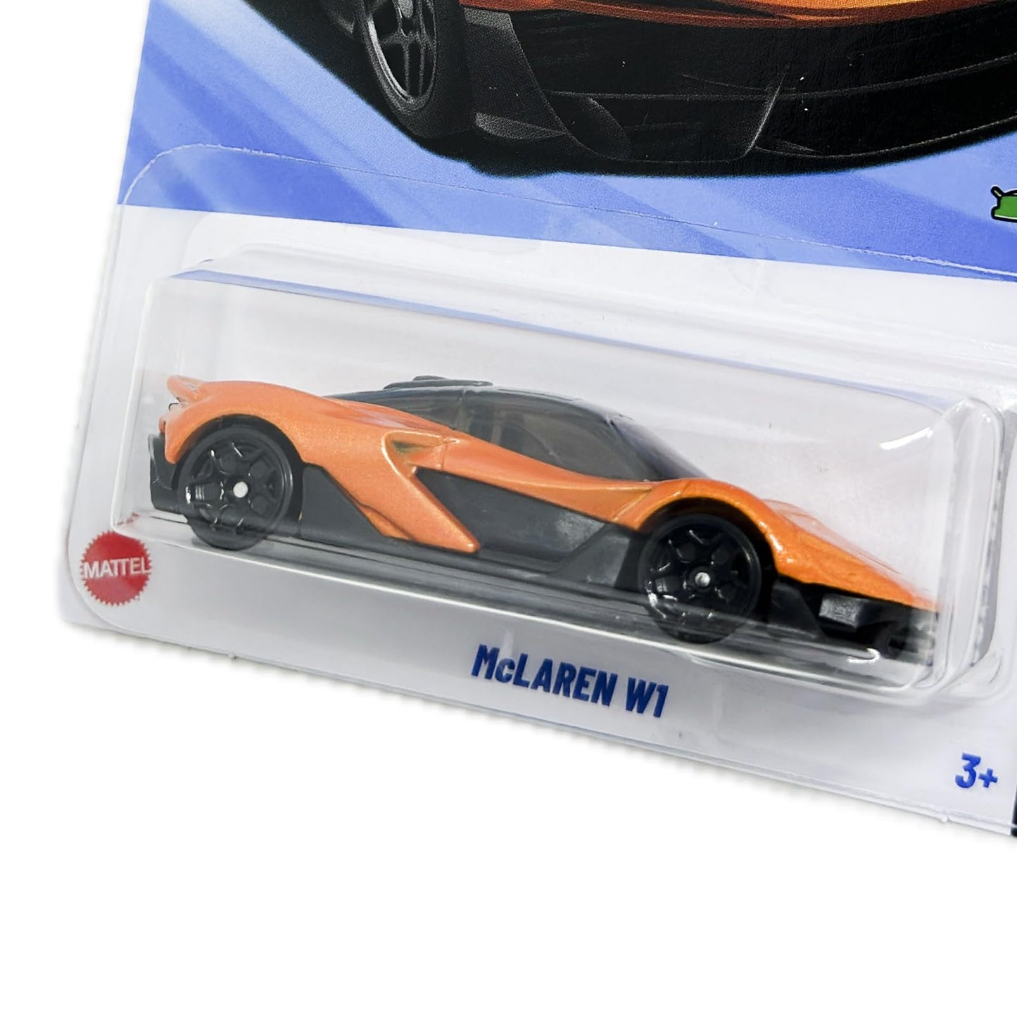 Hot Wheels McLaren W1 Orange 1:64 Diecast | HW Race Day 6/10 (142/250) | Mattel