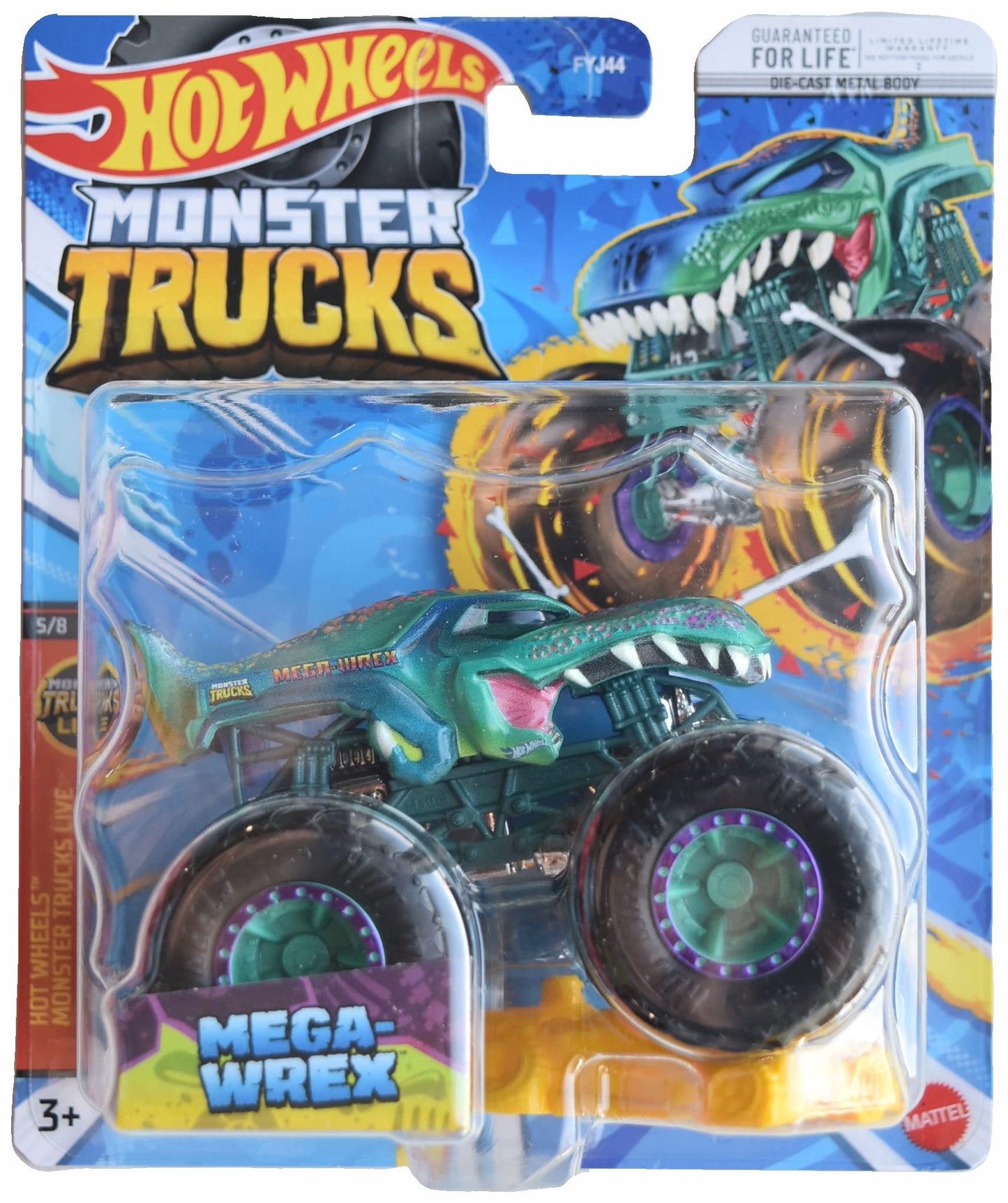Hot Wheels Mega Wrex Monster Truck | 2023 Connect and Crash Car