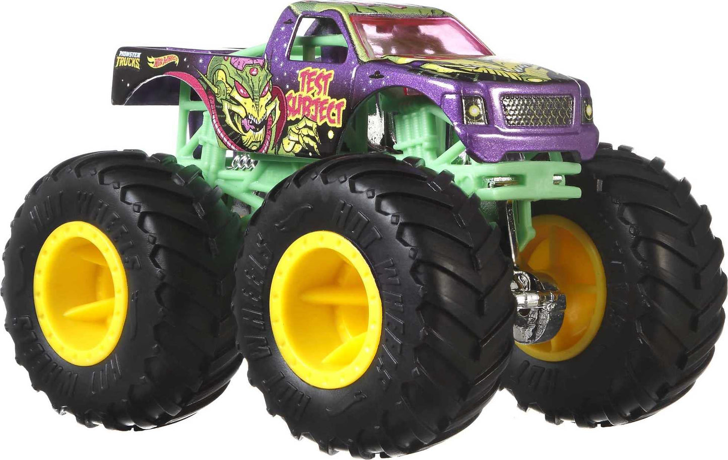 Hot Wheels Monster Trucks 4-Pack – 1:64 Scale Trucks (Styles May Vary)
