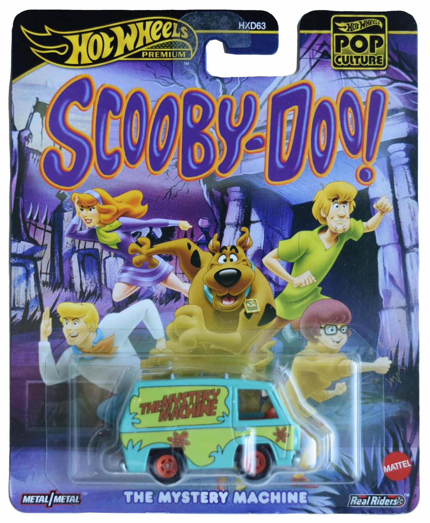 Hot Wheels The Mystery Machine Scooby-Doo 1:64 Die-Cast Car