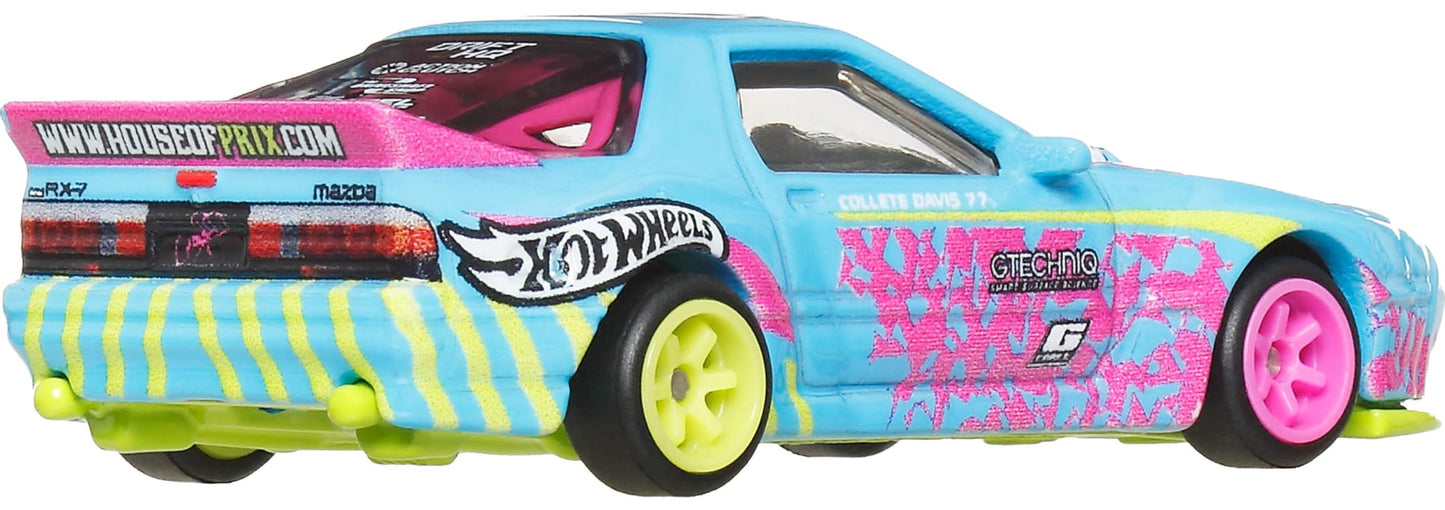 Hot Wheels Premium Car Culture Mazda RX-7 FC Pandem — 1:64 Die-Cast with Real Riders