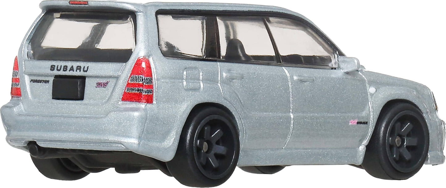 Hot Wheels Premium Car Culture Subaru Forester STI Ronin Run 2 – 1:64 Die-Cast with Real Riders