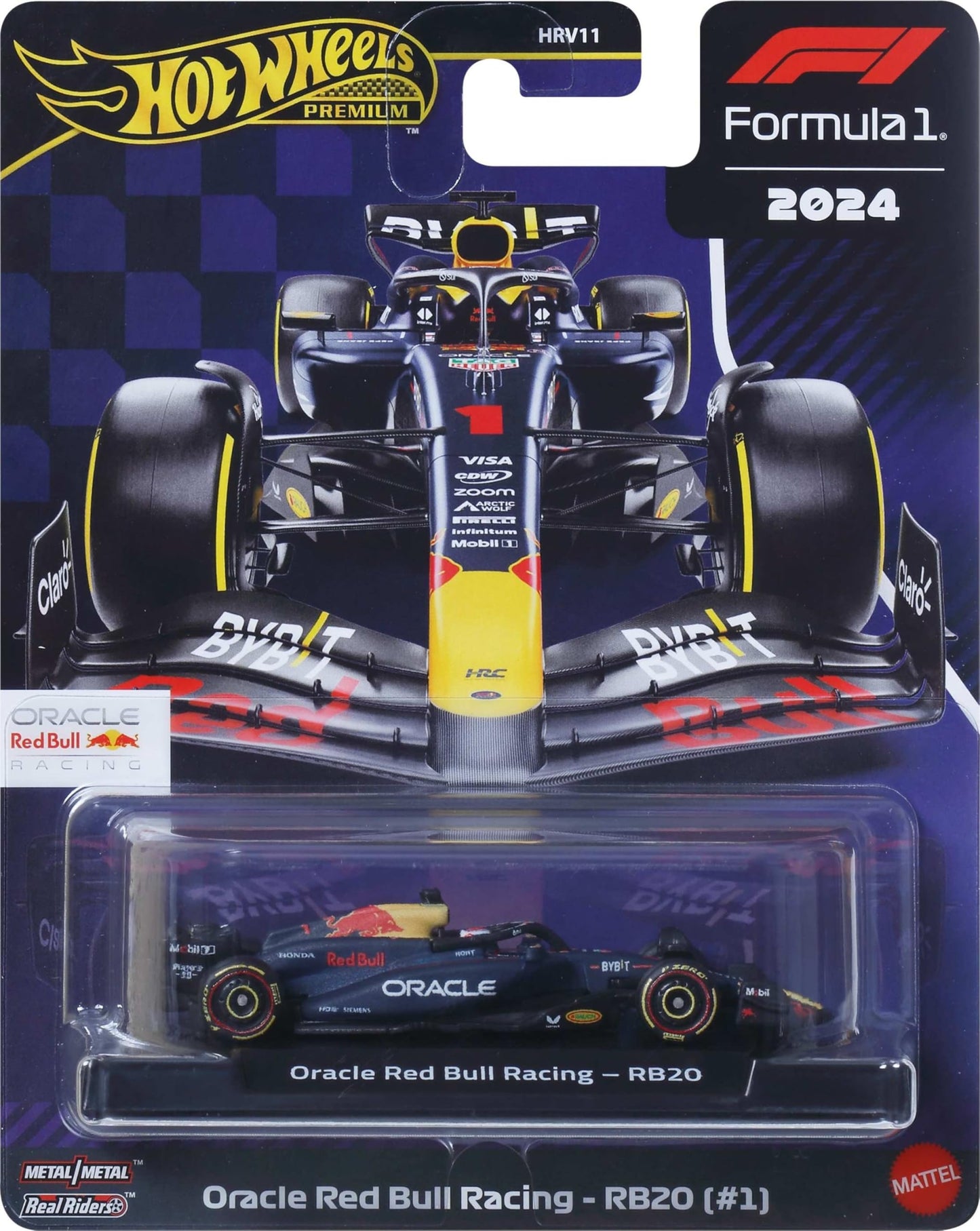 Hot Wheels Premium Formula 1 RB20 1:64 Die-Cast – Oracle Red Bull Racing