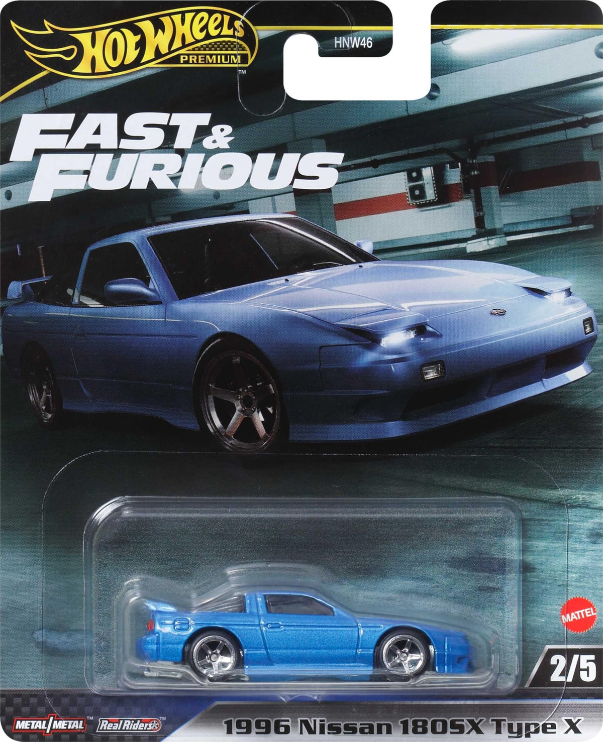 Hot Wheels Premium Fast & Furious 1:64 Die-Cast Car – Real Riders & Metal Body