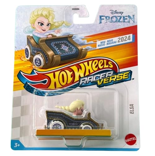 Hot Wheels Racer Verse Elsa Diecast Car - Collectible 1:64 Scale