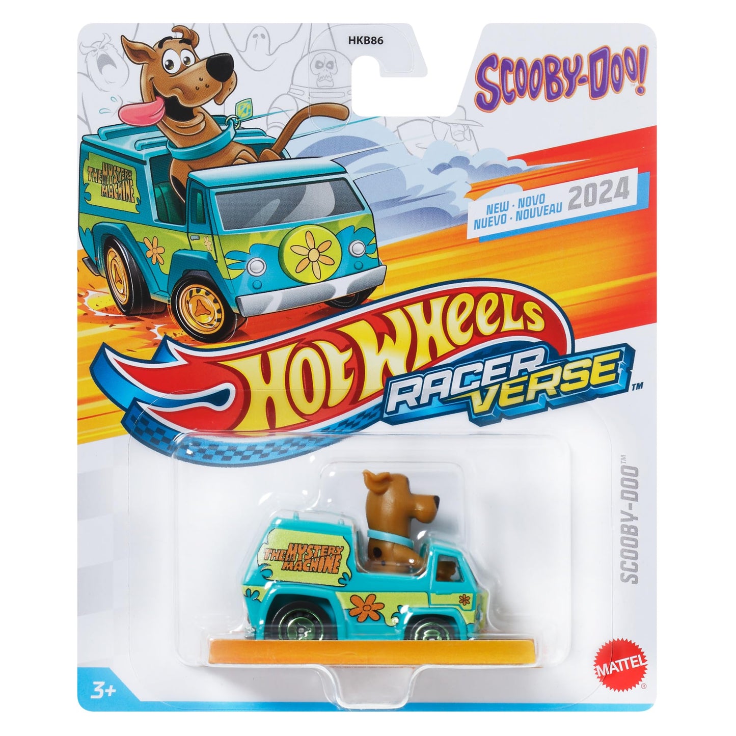 Hot Wheels Racer Verse Scooby-Doo The Mystery Machine – 1:64 Die-Cast Vehicle