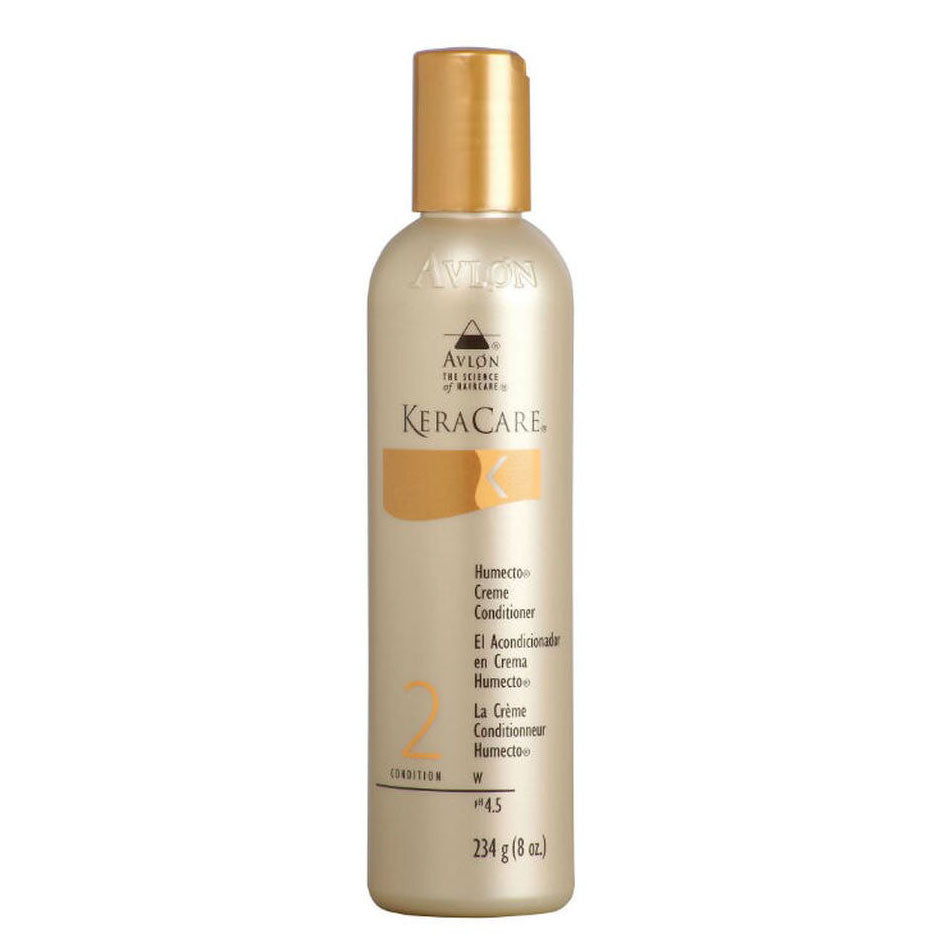Keracare Humecto Creme Conditioner 8 oz / 237 ml - For Dry, Moisture-Deficient Hair