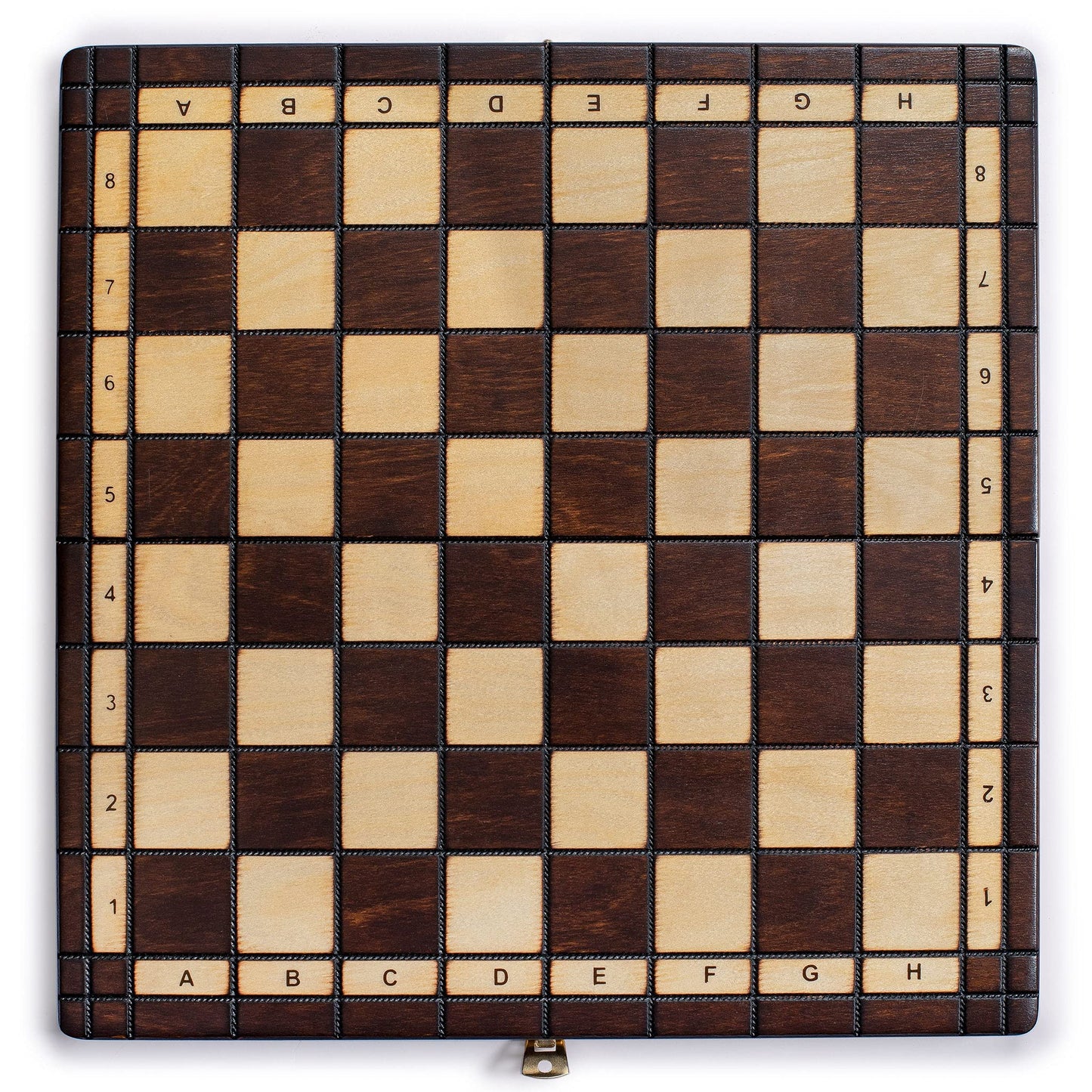 Husaria European International Chess Set – Handcrafted King's Classic, 13.8-Inch Board & Pieces