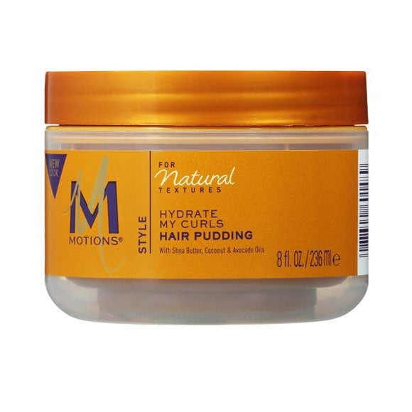 Motions Hydrate My Curls Hair Pudding Deep Hydration & Frizz Control for Curly & Coily Hair 8 oz