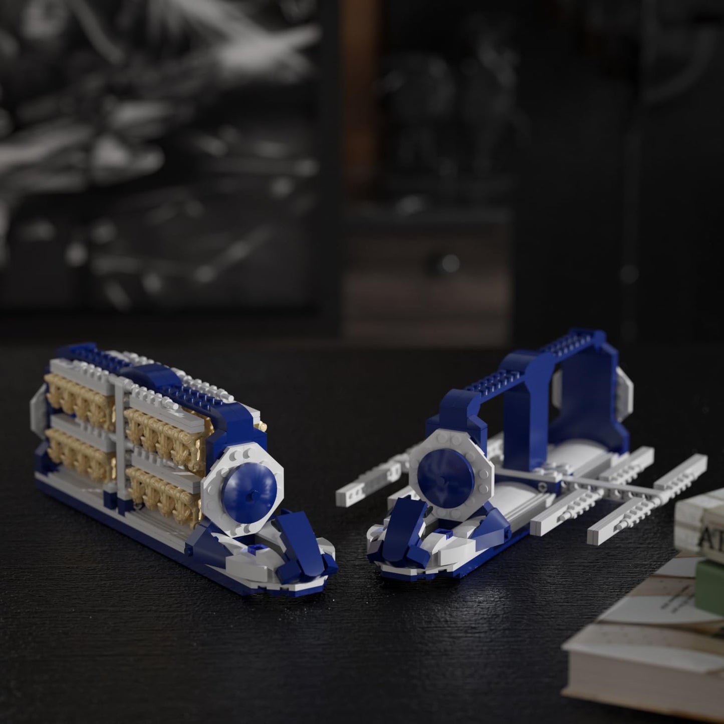 HyperBrick Droid Army Battle Pack – Platoon Attack Craft with 33 Droids & 1 Pilot
