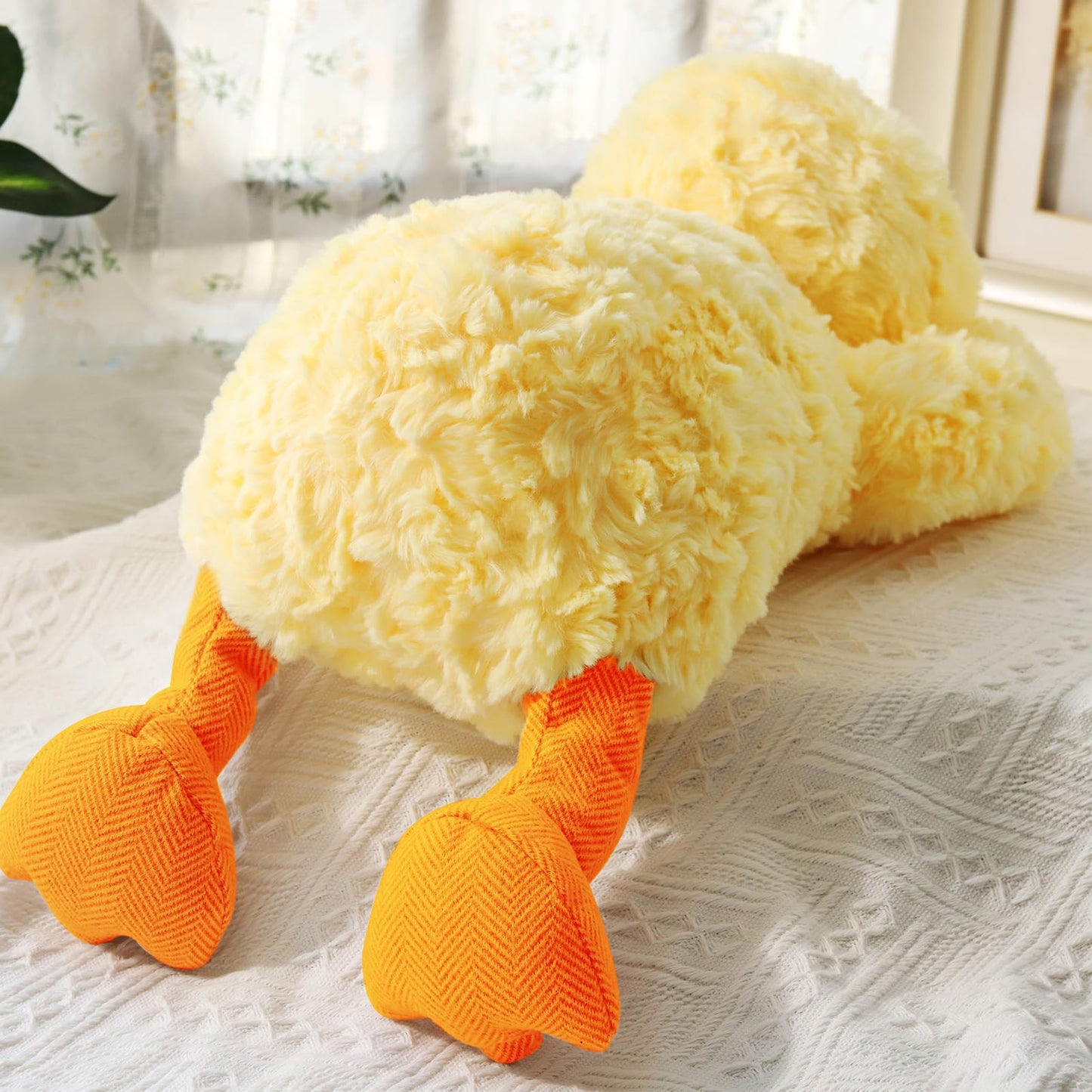 IFX24 Soft Weighted Duck Stuffed Animal – 20.5 in, 2 lb Plush Hug Toy for Kids