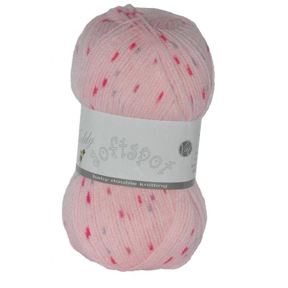 Teddy Softspot Pink Spots/Pink 5387 100g