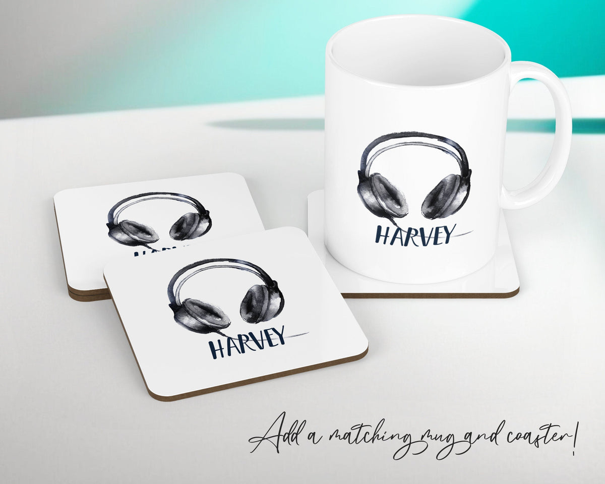 Personalised Headphones Reserved For Cushion Gift Printed Name Design Cushion Throw Pillow Gift For Him Her Christmas Gift CS363