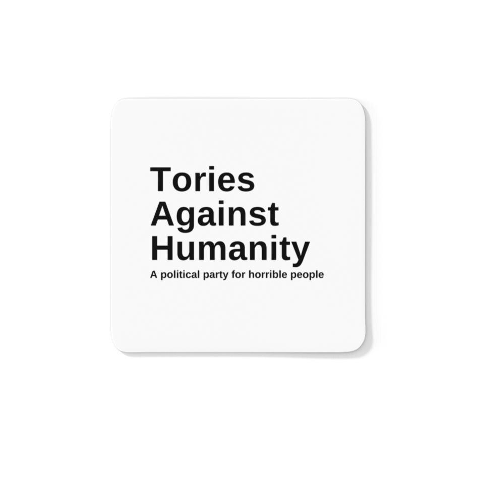 Tories Against Humanity Coaster