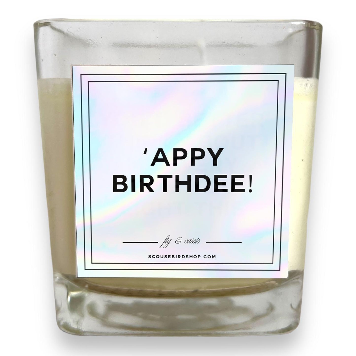 Scented Soy Candle - Appy Birthdee