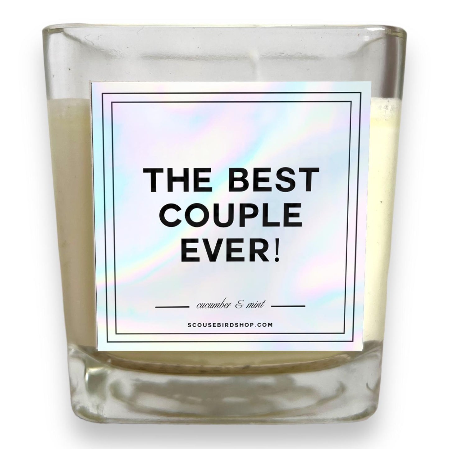 Scented Soy Candle - Best Couple Ever