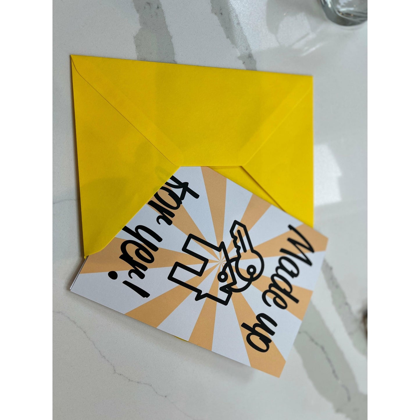 Made Up For Yer! New House Card