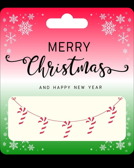Money Gift Holder - Merry Christmas And Happy New Year